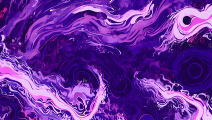 Fototapeta na wymiar Royal purple cloudy abstract illustration | AI Generated