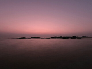 Fototapeta premium sunrise over the sea