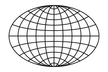 Abstract globe icon