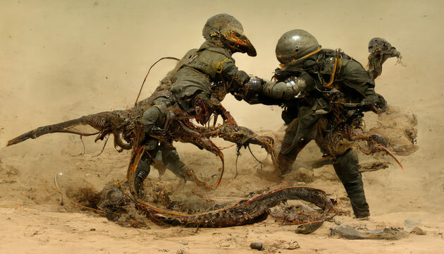 Alien Combat, Generative AI