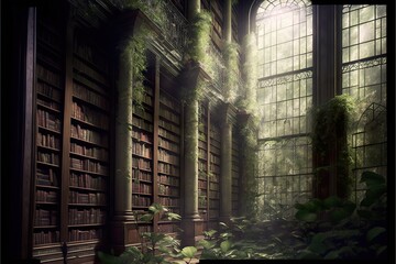 Greenhouse library created with Generative AI 