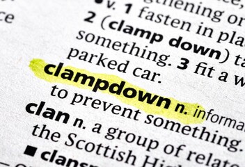 clampdown