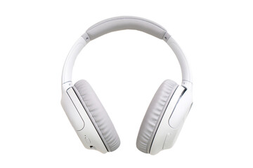 Bluetooth wireless headphones, isolated, transparent background, png.
