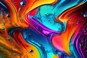 abstract background with circles-Generate AI