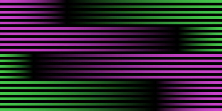 Neon Colored Banner with Stripes. ChatGpt Technology Background. Abstract Modern Digital Bg. Vector Illustration