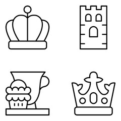Royal Vector Line Icons