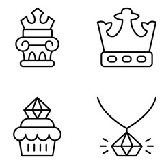 Royal Vector Line Icons