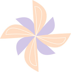 Soft spring flower illustration