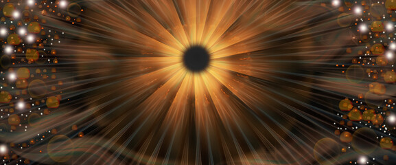  Big Bang Explosion in Space Digital Art