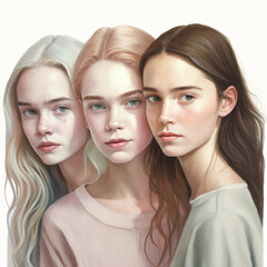 groups of girls issue 1