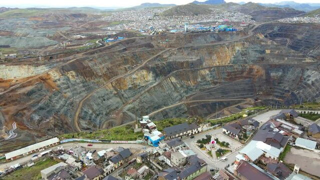 Cerro de Pasco; mining peru,raul rojas, tajo