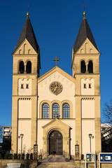 Fototapeta na wymiar Kirche in Bad Kissingen 