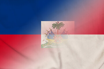 Haiti and Singapore government flag transborder contract SGP HTI