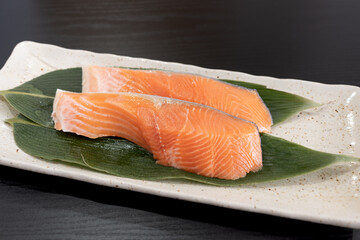 北海道産の秋鮭切り身
