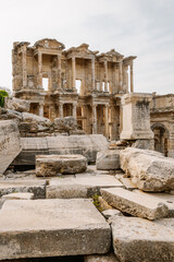 Fototapeta na wymiar The Library of Celsus in Ephesos