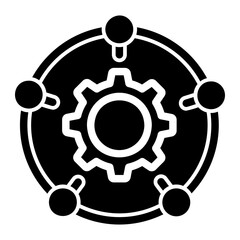 Obraz premium gear icon