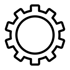 metal gear line icon