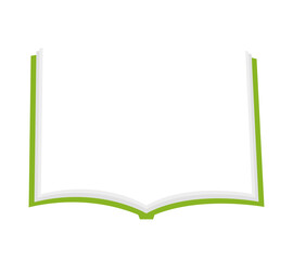 초록색 책 일러스트 프레임