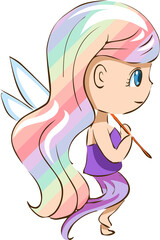 Fairy png graphic clipart design