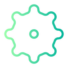 gear gradient icon