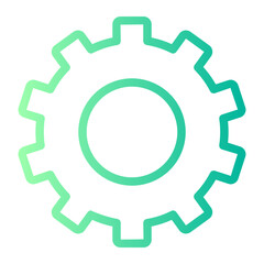 set up gradient icon