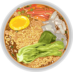 Ramen png graphic clipart design