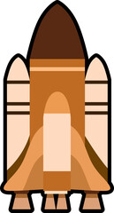 Rocket png graphic clipart design