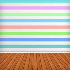 Empty room, interior with wallpaper. High resolution texture background.