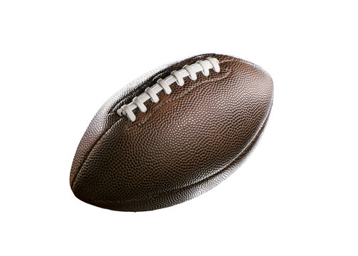 American football ball with transparent background png