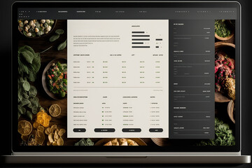 restaurant databases that adapt to your needs, adjust forms, tables, and charts to meet evolving goals with just a few clicks, statistics, concept, background, generative ai