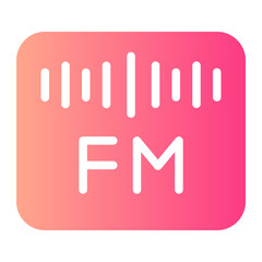 fm glyph icon