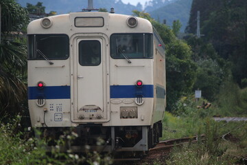 Naklejka premium 九州・宮崎の鉄道風景