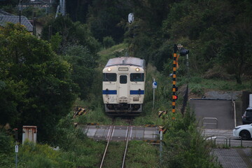 Naklejka premium 九州・宮崎の鉄道風景
