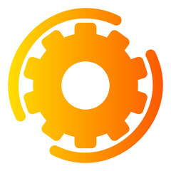 set up gradient icon