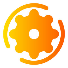 settings gradient icon