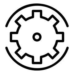 management line icon