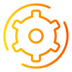 settings gradient icon