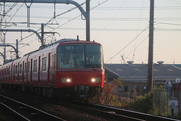 Fototapeta na wymiar 名古屋鉄道の風景