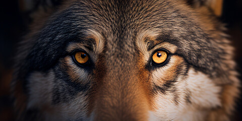 look of a wolf