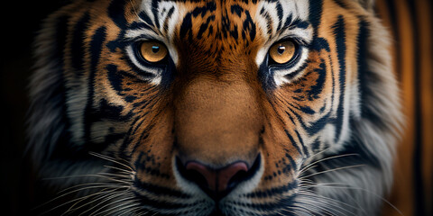 look of a tiger