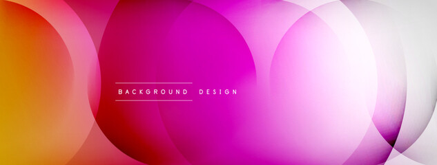 Abstract background - geometric composition created with lights and shadows. Technology or business digital template