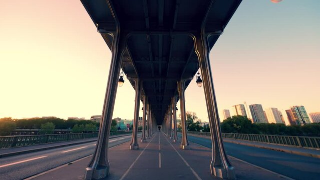 Pont de Bir-Hakeim or Bridge of Bir-Hakeim, formerly the Bridge of Passy, is a bridge that crosses the Seine in Paris, France.