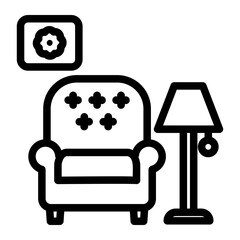 kitchen furniture icon 