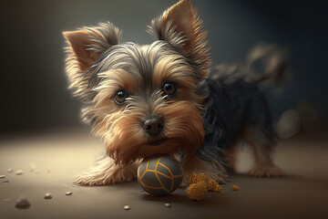 Yorkshire Terrier, yorkie, york, cute, adorable, smiling, happy, playful, calm, Yorkshire, Terrier, dog, doggie, doggy, puppy, puppies, ball, beach, park, home