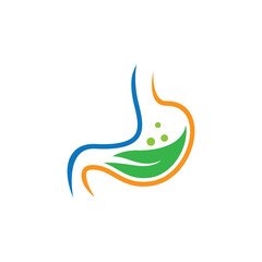 Stomach logo images illustration