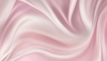 Obraz premium Romantic Abstract Silk Pink Cream And White Backgrounds for Memorable Occasions With Generative AI