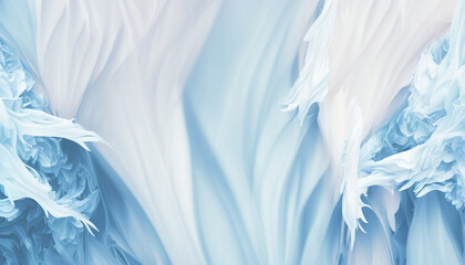 Fototapeta premium Romantic Abstract Soft Blue And White Backgrounds for Memorable Occasions With Generative AI