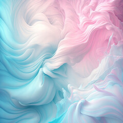 Obraz premium Romantic Abstract Soft Pink And Blue Backgrounds for Memorable Occasions With Generative AI
