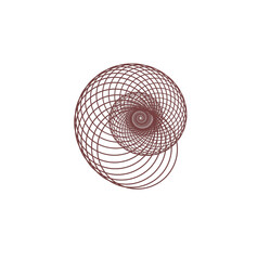 abstract sphere design, vector illustration 