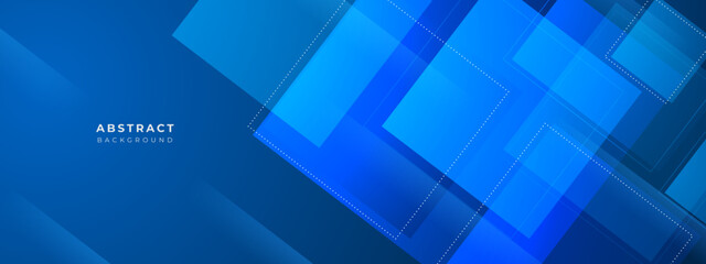 Modern blue technology lights background